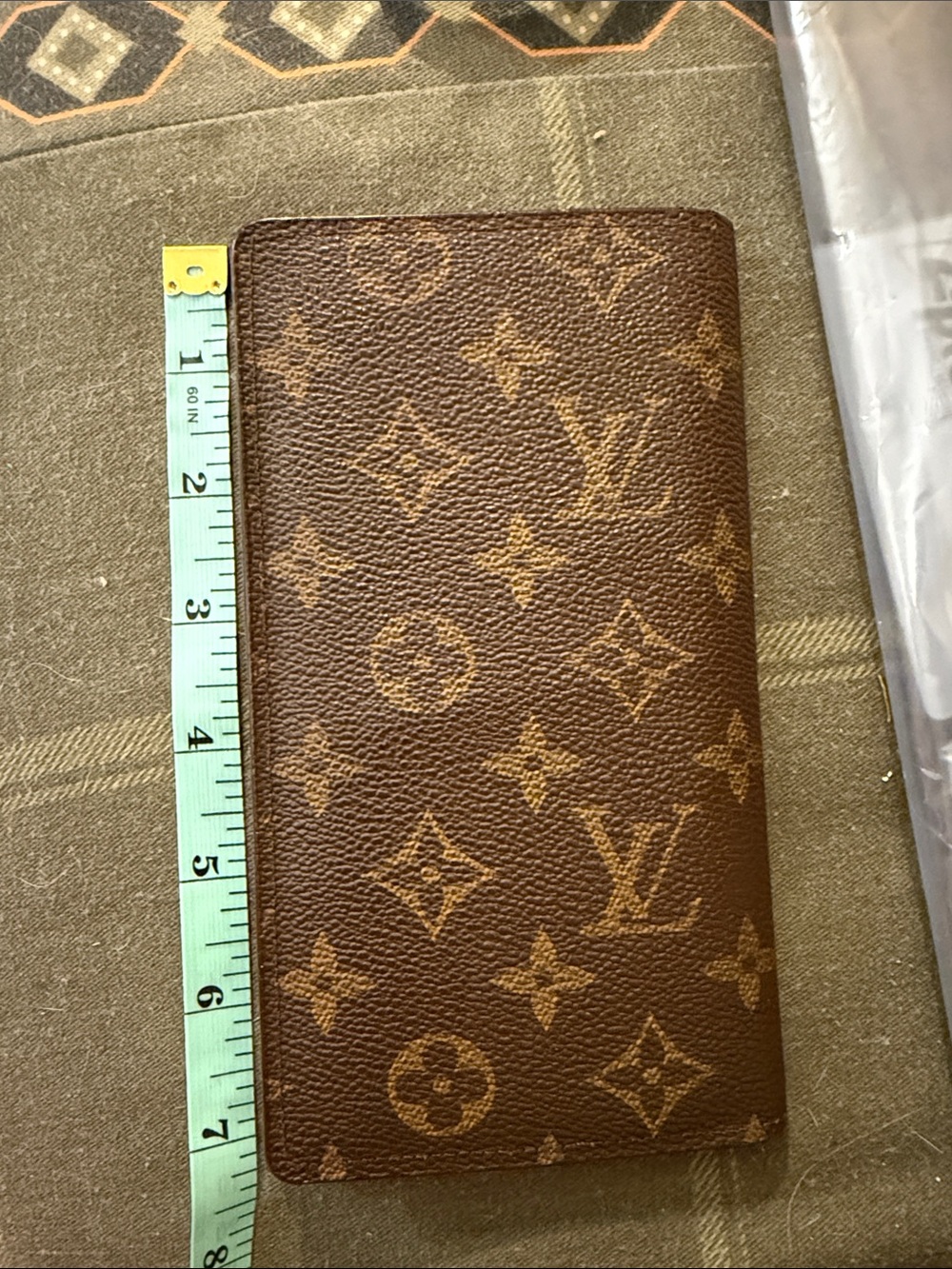 Louis Vuitton Brown Monogram Travel Wallet - Picture 2 of 6